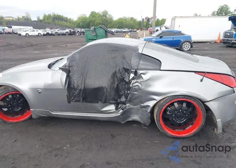 2005 Nissan 350Z Touring из США, поврежденный, VIN JN1AZ34D35M609482